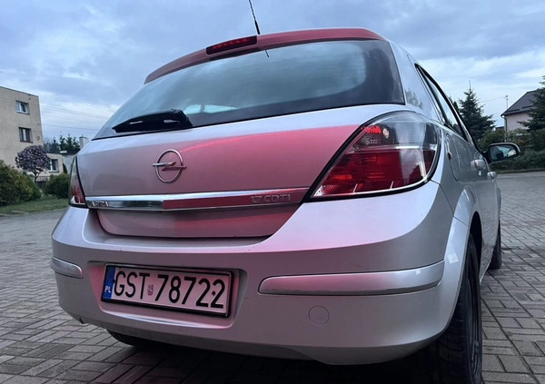 Opel Astra cena 10800 przebieg: 257000, rok produkcji 2008 z Jabłonowo Pomorskie małe 172